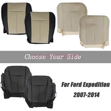 For 2007 2008 2009-2014 Ford Expedition Bottom Perforated Leather Seat Cover