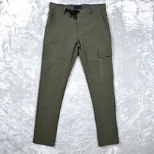 Nomad OLV Tech Cargo Pants Men's 32x32 Olive Slim Fit Stretch Hiking Outdoor