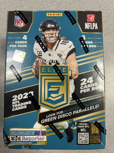 2023 Donruss Elite Blaster Box NFL Football Panini Sealed New, Numbered, autos?