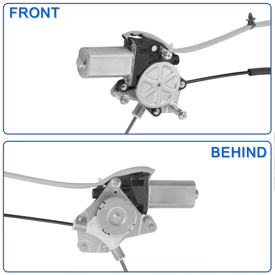 Power Window Regulator Front Left w/Motor for 2002-2006 Honda CR-V Driver Side Foto 4 de 4