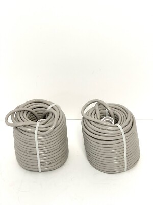 60FT Cat5E PoE IP Camera NVR Ethernet Cable Outdoor/Indoor RJ45 Jacks Cord Wire