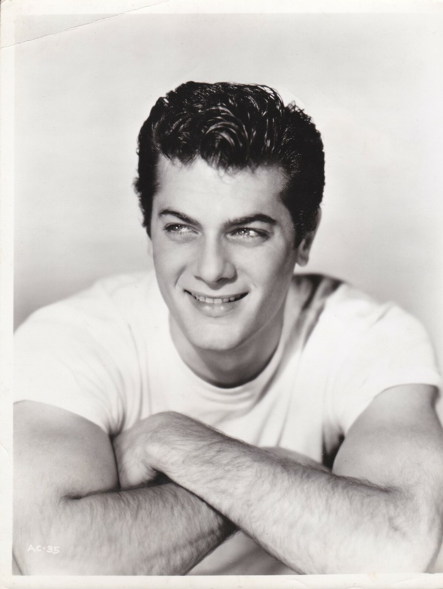 Tony Curtis VINTAGE original Press portrait Photo 1950s | eBay