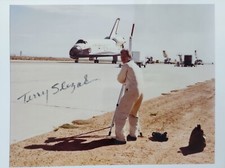 Terry Slezak Autogramm, Apollo 11, NASA, Gro�...