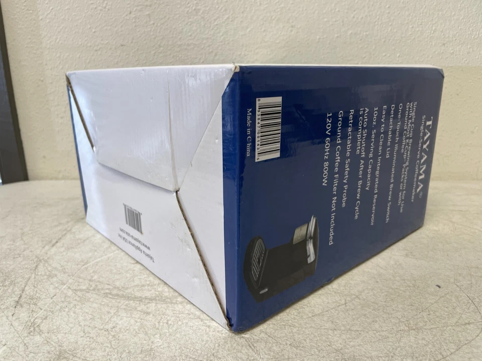 Tayama AC-507K Single-Serve K-Cup Coffee Maker Brewer – Compact & Easy Use - Изображение 4 из 4