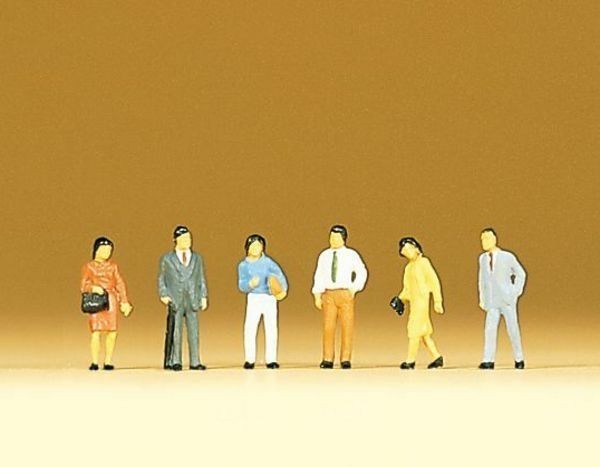 Preiser 79206 N Scale Pedestrians Standing Japanese