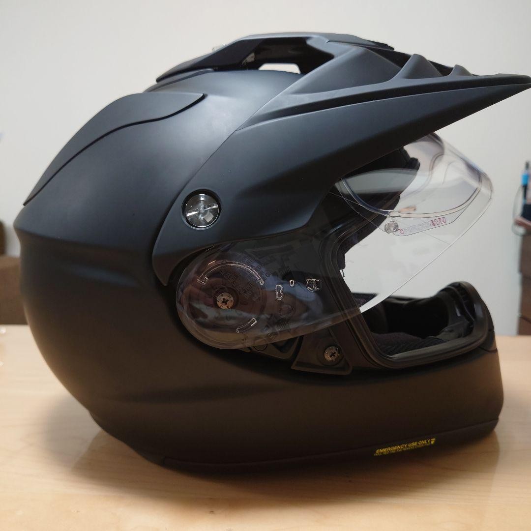 SHOEI HORNET ADV Helmet Matte Black Size M | eBay