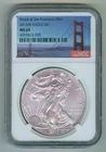 2013-(S) SILVER AMERICAN EAGLE - KM#273 - STRUCK AT SAN FRAN. MINT - NGC - MS69