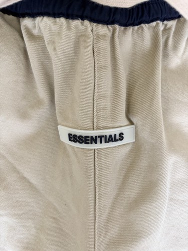Fear Of God Essentials Drawstring Cargo Pants Elastic Waist Khaki - Bild 2 von 8