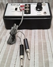 Vintage Calrad 70-376 Morse Code Practice Oscillator, Tested w/ Light & Pitch