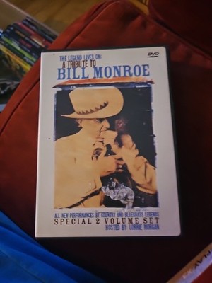 THE LEGEND LIVES ON: A TRIBUTE TO BILL MONROE (DVD) Country Bluegrass Music