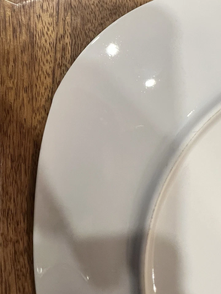 Set of 2 | Block Langenthal TRANSITION WHITE | 10-1/4" Dinner Plates | READ Desc - Image 2 of 3