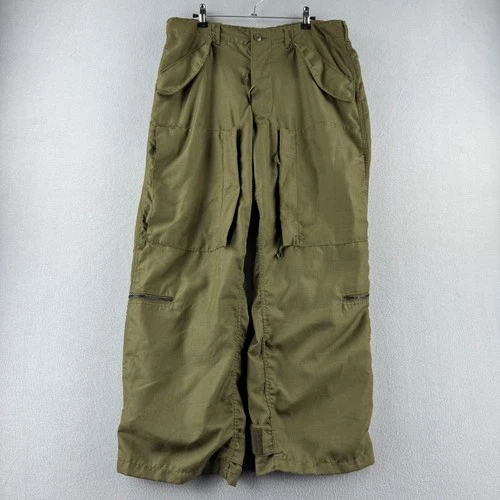 Vintage Military Pants Mens Medium Short OG 106 Vietnam 70s 1971 Trousers USAF