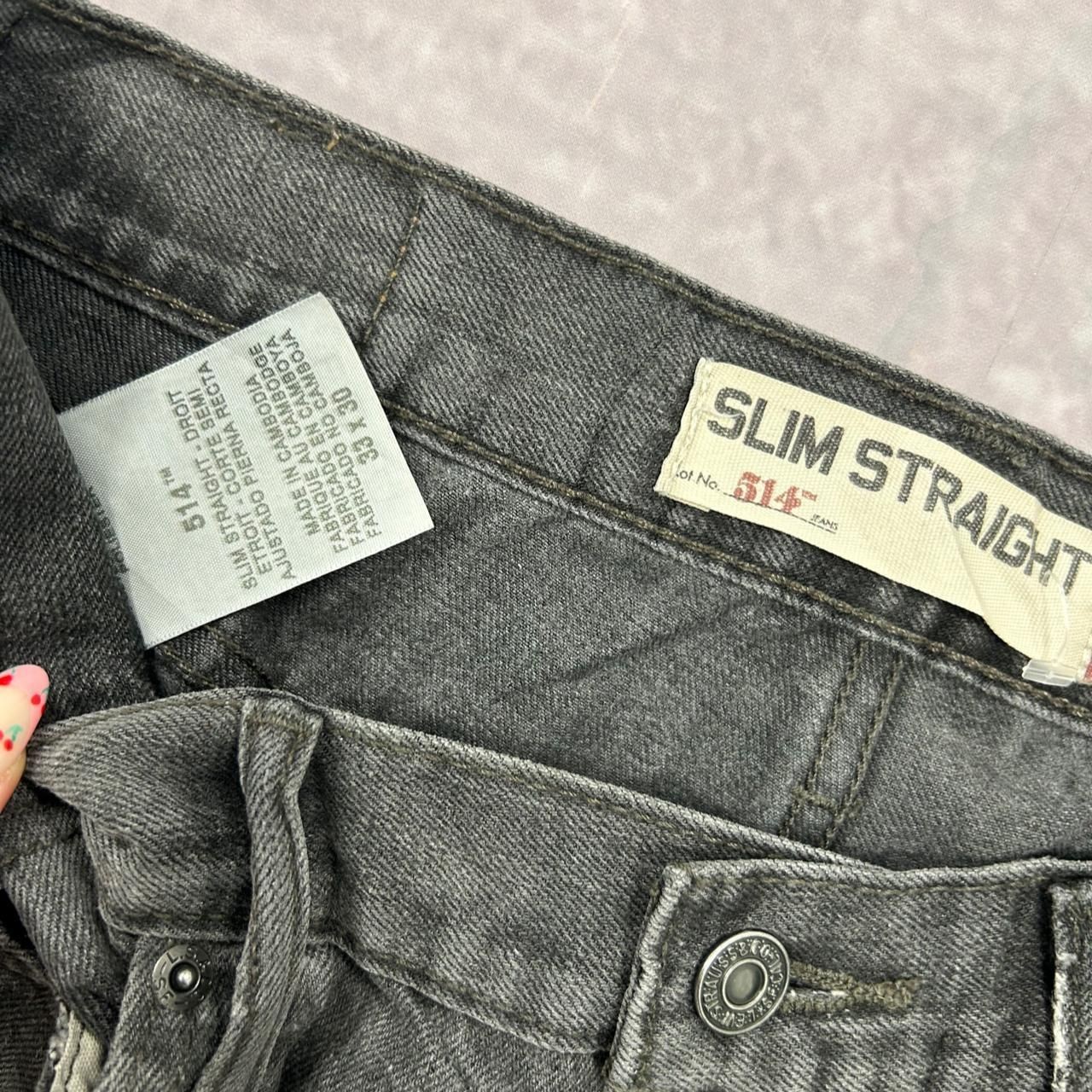 Levi's Shorts Levi 514 Cut Off Denim Shorts Men's 33 thumbnail 3