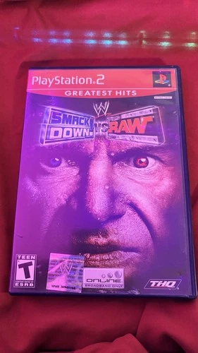 WWE Smackdown vs. Raw Sony PlayStation 2 (PS2) Complete Tested