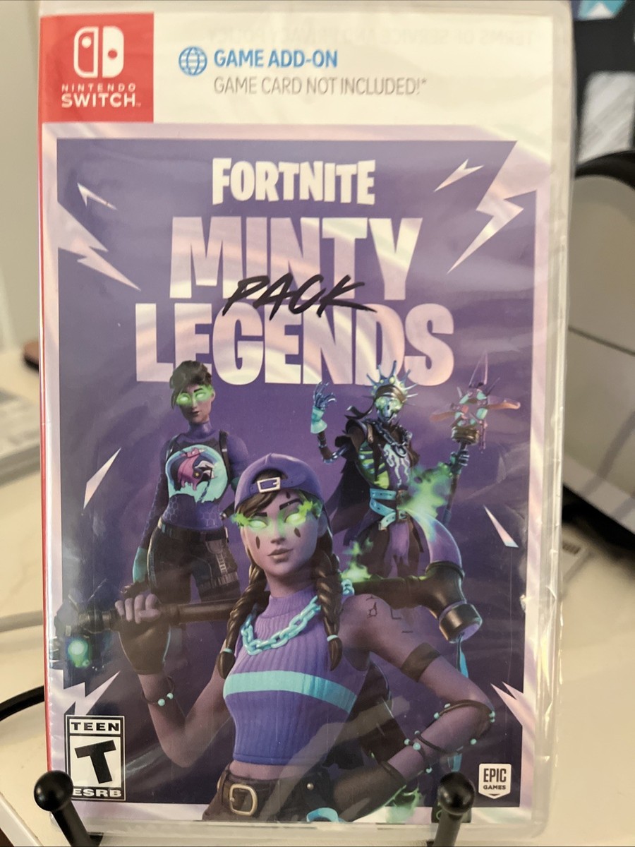 Nintendo Switch Fortnite: Minty Legends (Nintendo Switch Amazon.com: Epic Games, Fortnite Minty Legends Pack