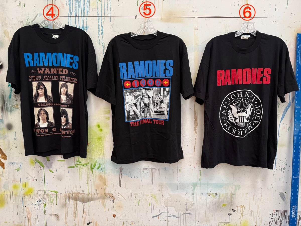 ramones t shirt vintage products for sale | eBay