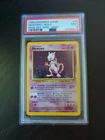 1999-2000 Pokémon Base Set 4th Print Holo Mewtwo 10/102 PSA 9 Mint Rare!