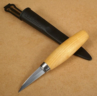 Morakniv 122 Schnitzmesser Arbeitsmesser Laminatstahl Mora of Sweden Neu S34