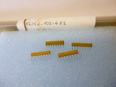 25 Stück/25 pieces  Resistor Array Network  4 x 6,8K? Widerstands Netzwerk NEW *
