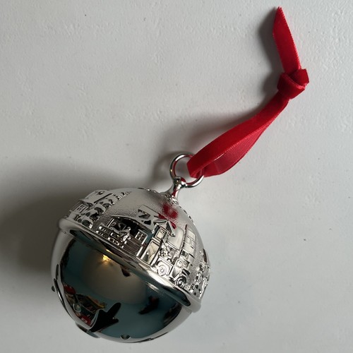 Hallmark Keepsake Ring In The Season Metal Bell Ornament 2023 | 9th in Series - Picture 3 of 5