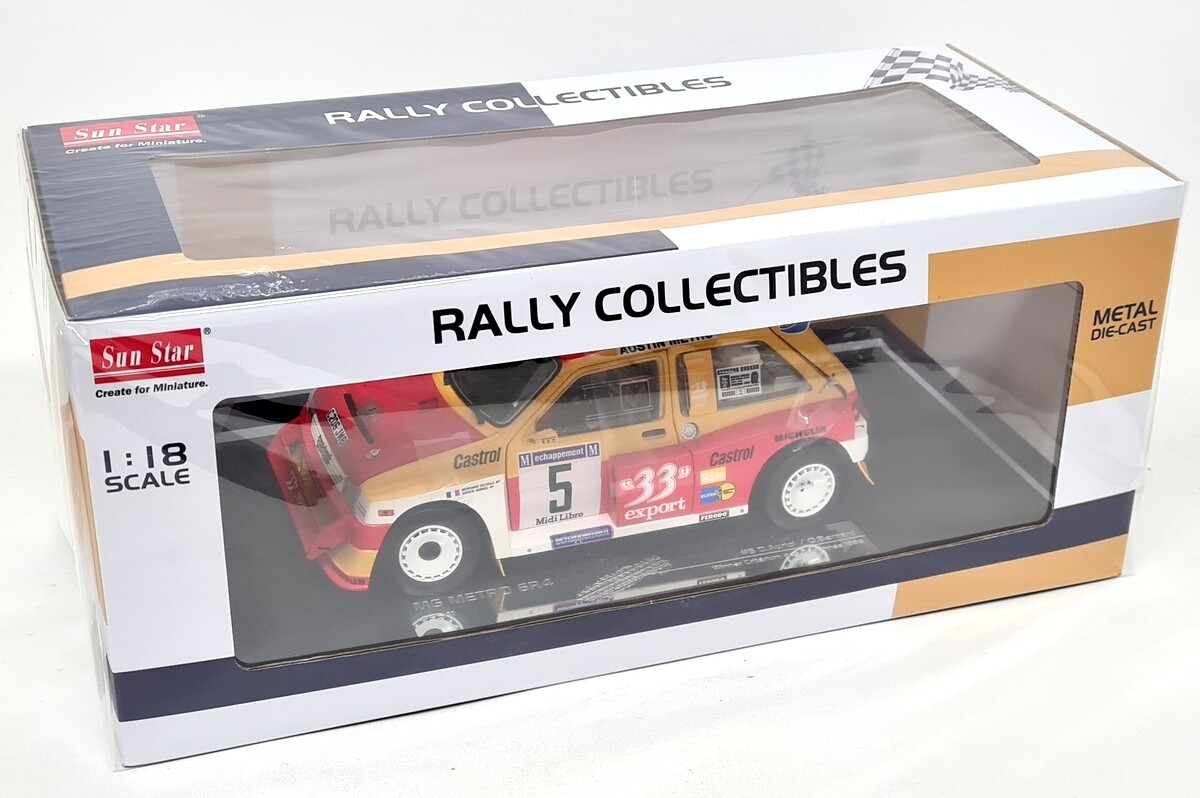 1/18 SUNSTAR MG メトロ 6R4 1986 \