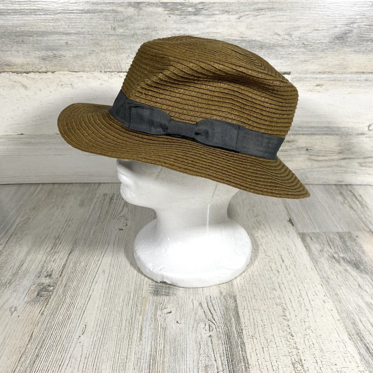 Urban Outfitters Women\'s Fedora Hat Size M 100% Wool Brown Mauve Floppy Brim Enhance Your Beauty! Purple Wool Hat - Authentic Spanish  main image 4