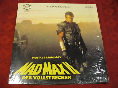 LP OST BRIAN MAY Mad Max II Der Vollstrecker MEL GIBSON NEAR MINT