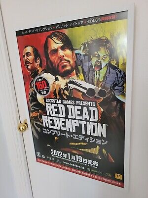 Red Dead Redemption PS3 XBOX ONE 360 Premium POSTER MADE IN USA - OTH684