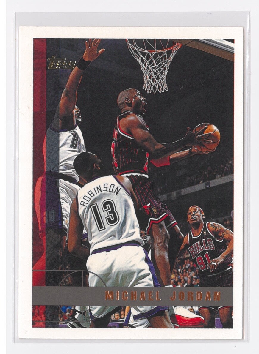 MICHAEL JORDAN 1997-98 TOPPS #123
