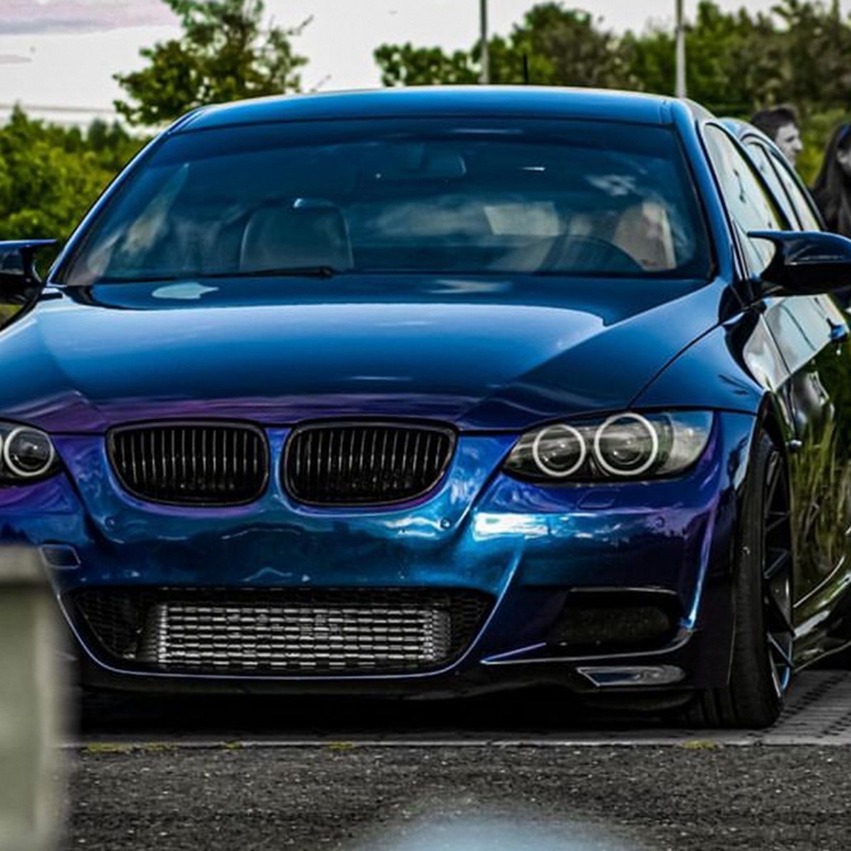 Front Splitter Lip For BMW E92 E93 325i 335i M Sport 2006-09