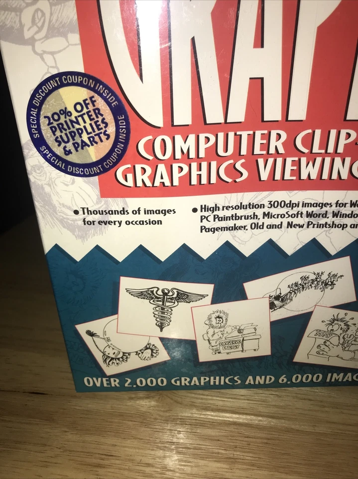 CD-ROM Pixel Perfect Graphics Computer Clip Art IBM Compatible New Software - Image 3 of 4