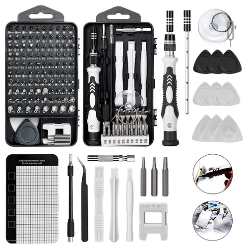 115 in 1 Magnetic Precision Repair Screwdriver Set PC Phone Electronics Tool Kit - Picture 3 of 24