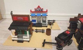 LEGO 6765 Gold City Junction 6769 Fort Legoredo Western Cowboys Set without Box