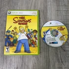 The Simpsons Game (Microsoft Xbox 360, 2007) Case Cover Art Tested, No Manual
