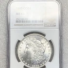 1885 O Morgan Dollar $1 Silver Coin PCGS MS64 New Orleans Uncirculated