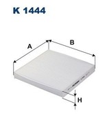 Filtron Filter, Innenraumluft K 1444 FüR Hyundai KIA