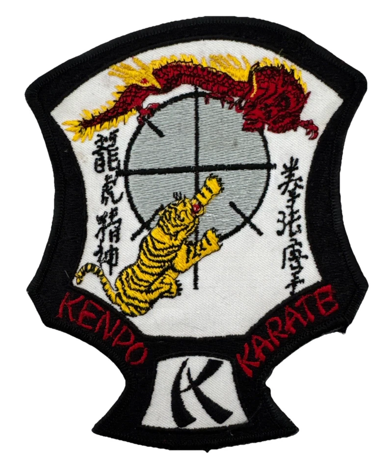 Ed Parker American Kenpo Karate Crest Patch 6.5” Tall x 5” Long Brand New - Image 3 of 3