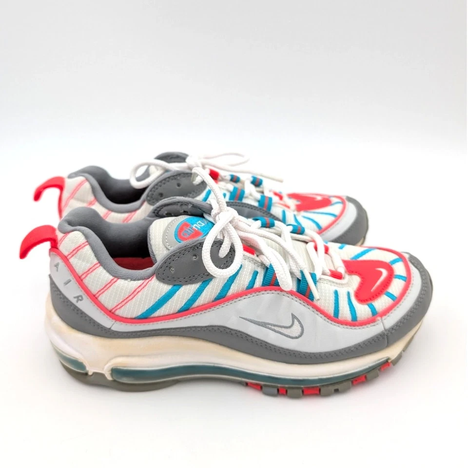 Nike Air Max 98 Women's Trainers Sneaker Shoes CI3709-002 White Size US7 EU38 - Image 2 of 4