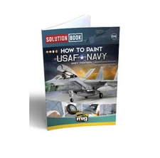 AMMO by Mig Jimenez Solution Book - USAF Navy Grey Fighters