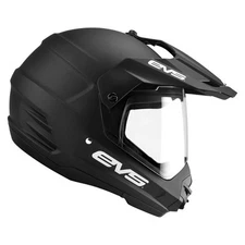 EVS Sports DSHE18VS-BK-XL T5 Venture X-Large Solid Black Dual Sport Helmet