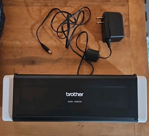 Brother ADS-1250W Wireless Compact Desktop Scanner