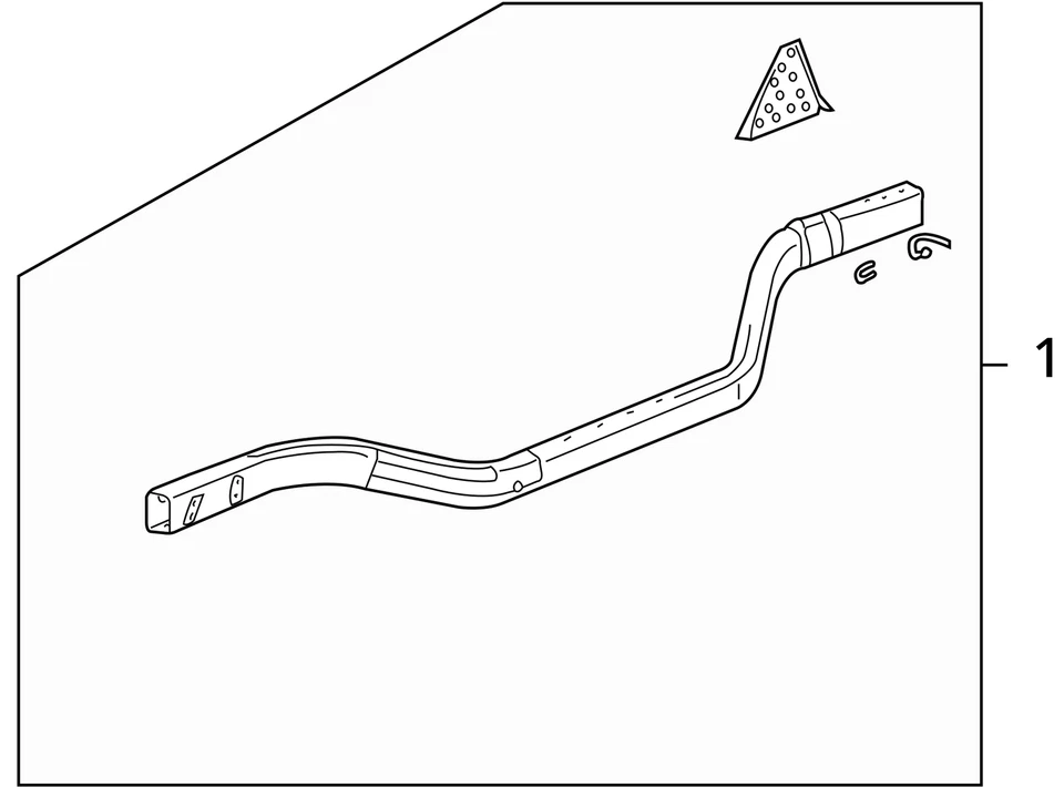 适合 2006 - 2010 年 SATURN PONTIAC SKY SOLSTICE RAIL 19179270 - 全新原始设备制造商 19179270 — 第 3/3 张图片