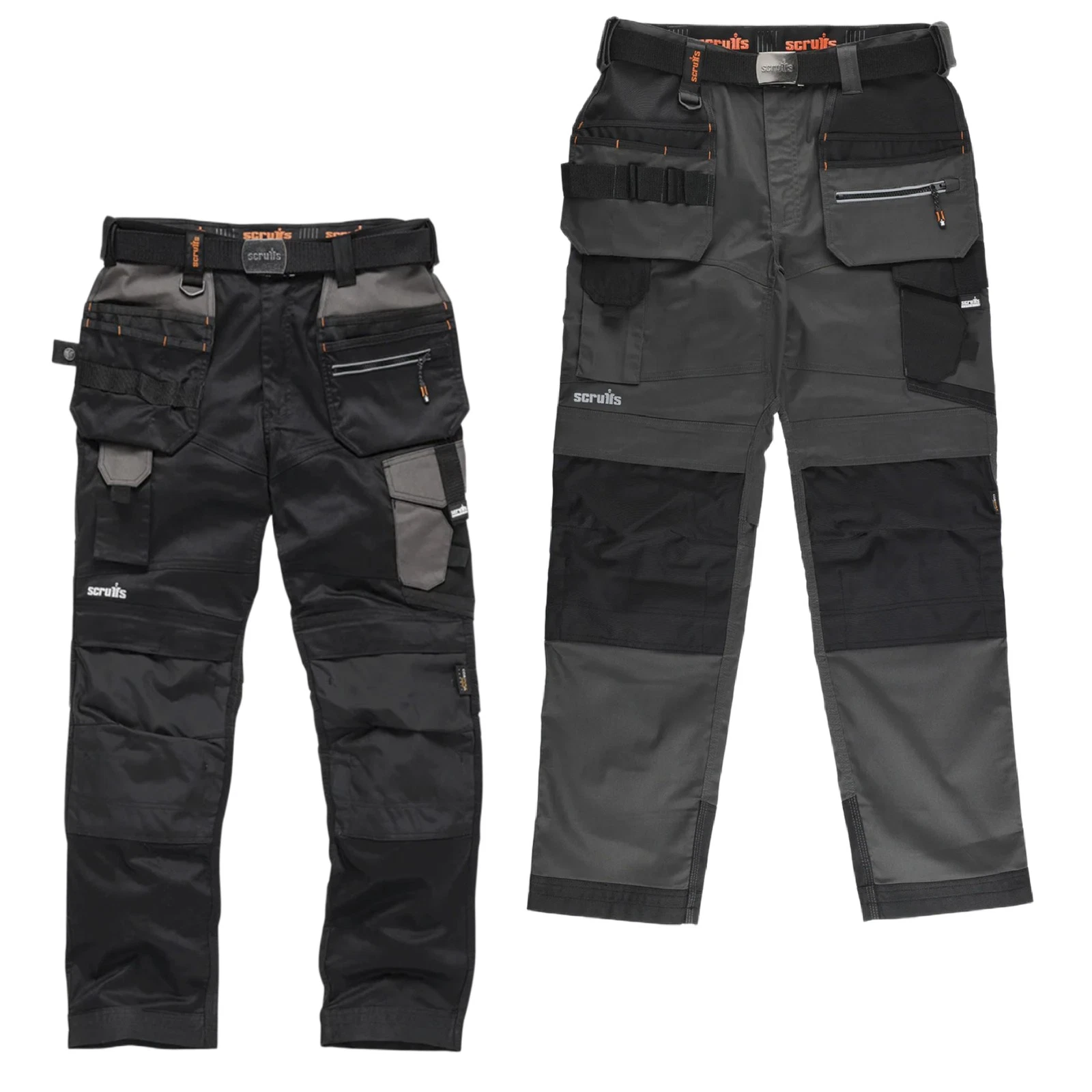 Mens Scruffs Pro Flex Holster Multi-Pocket Cordura Stretch Work Trousers 28-40
Opens in a new window