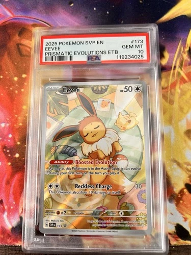 Eevee 173 PSA 10 Prismatic Evolutions Promo Pokemon