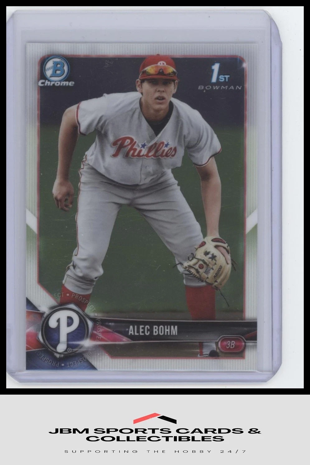 2018 Bowman Draft #BDC-25 Alec Bohm Chrome