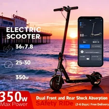 Dual - Shock Adult E - Scooter: 20 - Mile Range, 20 mph, Swift Urban Mobility