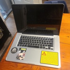 Apple MacBook Pro A1286 15  Laptop No HDD Selling As Is For Parts Or Repair