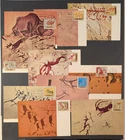 Spain - 1967 - Stamp Day, complete set of 10 FDC cards, VF.