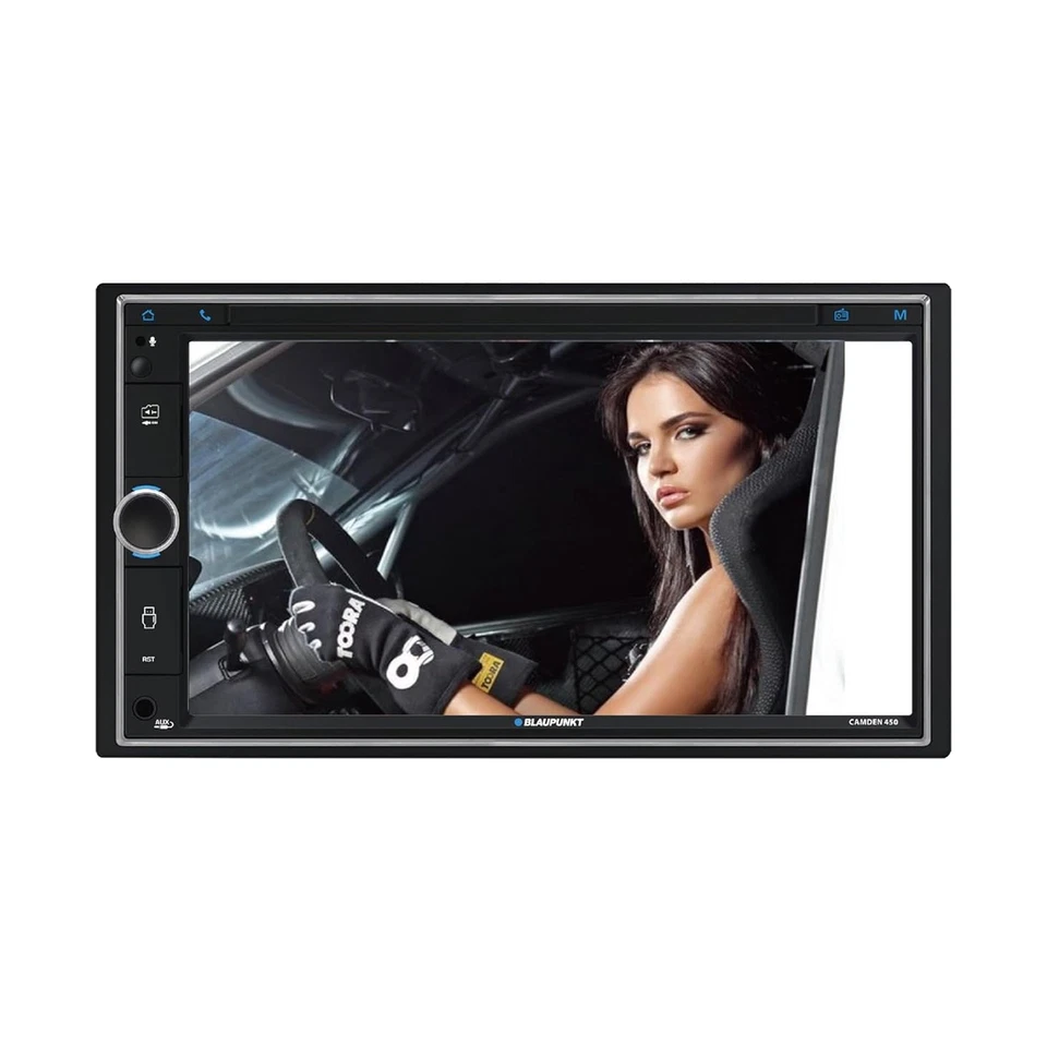 Blaupunkt CAMDEN 450 7” Touchscreen Double DIN Bluetooth AM/FM Receiver - Image 2 of 4