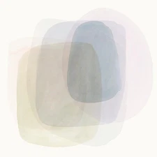 Wall Art Print Chroma Cast III 24x24 Modern Contemporary Abstract Square Artwork